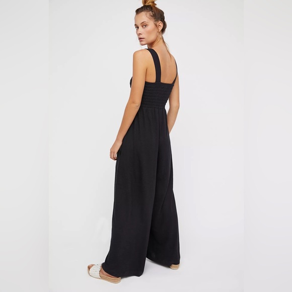 Free People Homecoming Black Jumpsuit - Picture 4 of 7